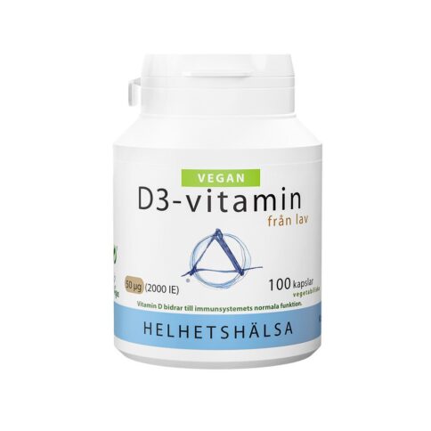 Helhetshälsa D3-Vitamin 75ug Vegan