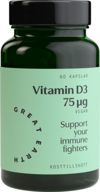 Great earth Vitamin D3 75 mcg