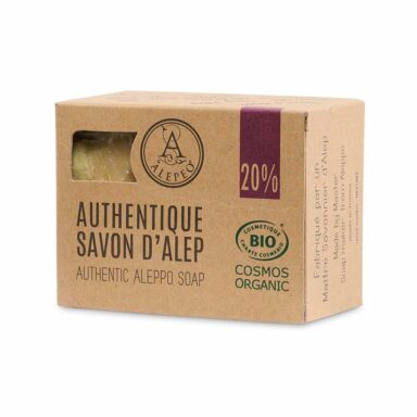 Alepeo Aleppotvål 20% 200g