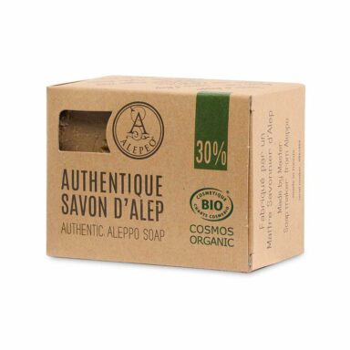 Alepeo Aleppotvål 30% Lagerbärsolja 200g