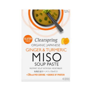 Clearspring Misosoppa Ginger & Tumeric