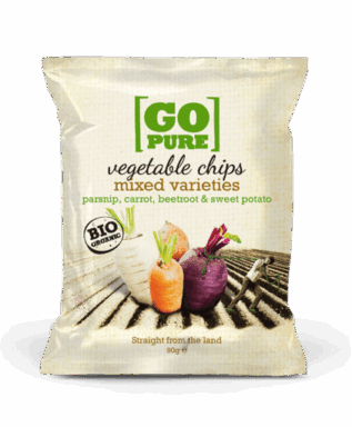 Go Pure Grönsakschips 90g