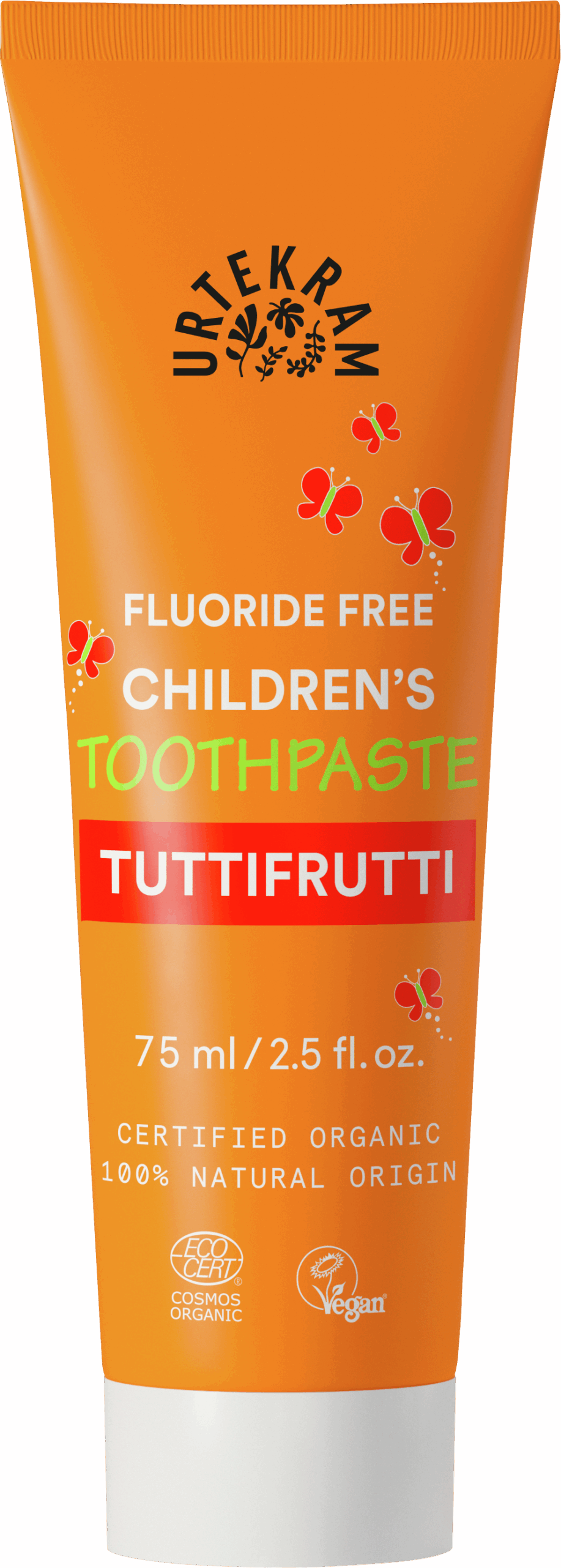 Urtekram Tandkräm Tuttifrutti 75ml