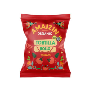 Amaizin Ekologiska Tortilla Rolls Tomat 100g