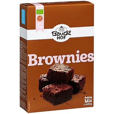 Bauckhof Glutenfri Browniemix, 400g
