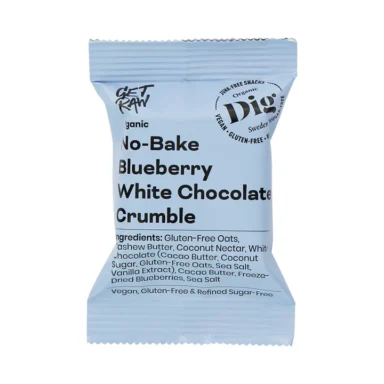 Dig No-Bake White Chocolate Blueberry Crumble 35g