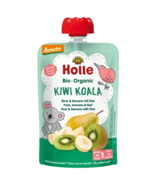Holle Kiwi Koala Päron, Banan & Kiwi 100g Demeter