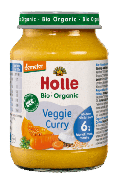 Holle Veggie curry 190g Demeter