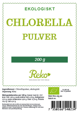 Reko Chlorellapulver 200g