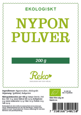 Reko Nyponpulver 200g