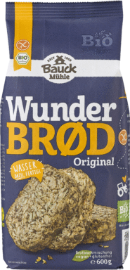 Bauckhof Wunderbrød brödmix 600g glutenfri