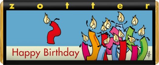 Zotter Happy Birthday ekologisk choklad 70 g