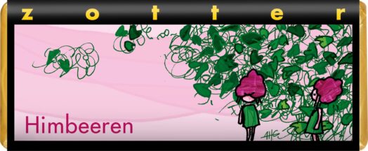 Zotter Hallon ekologisk choklad 70 g