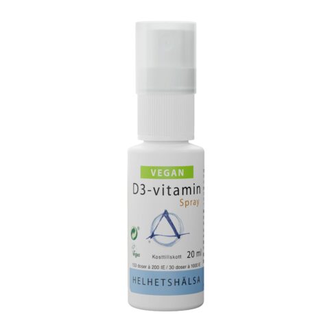 Helhetshälsa D3-vitamin spray vegan 20ml