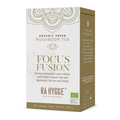 Rå Hygge Green Tea Focus Fusion Lions Mane