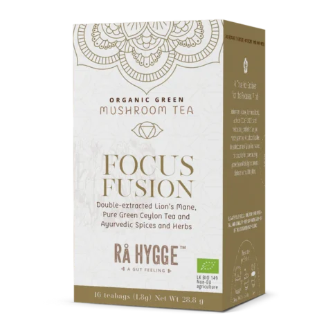 Rå Hygge Green Tea Focus Fusion Lions Mane