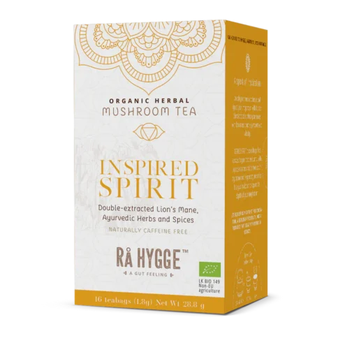 Rå Hygge Herbal Tea Inspired Spirit Lions Mane