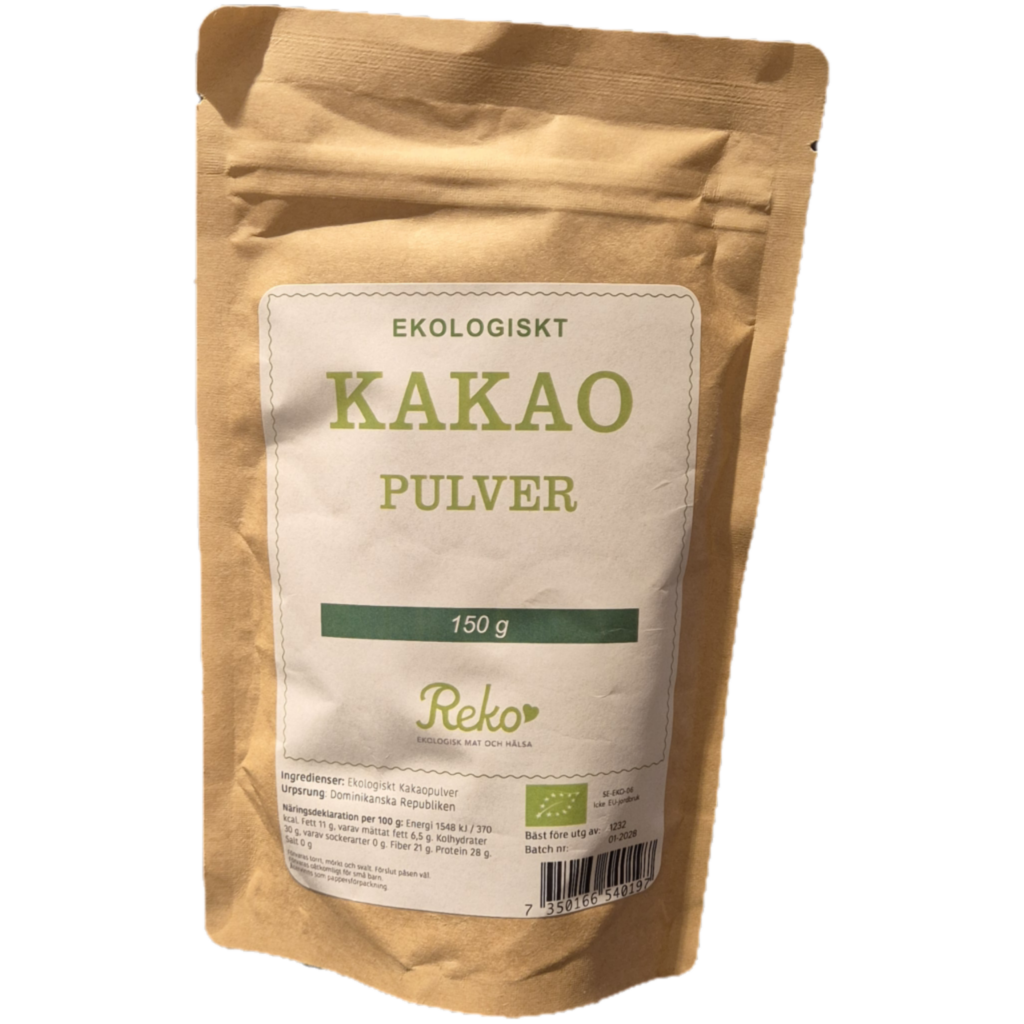 REKO Kakao RAW ekologiskt kakaopulver från Dominikanska republiken